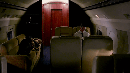 SPENCER REID SLEEPING ON THE JET