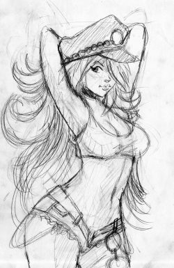 sketchbookmilhouse:  poison sketch commission