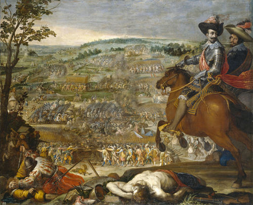 The Victory of Fleurus, Vincenzo Carducci Battle during Thirty Years War. Ernst von Mansfeld an