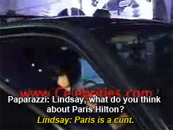 meanplastic:  Lindsay Lohan Call Paris Hilton