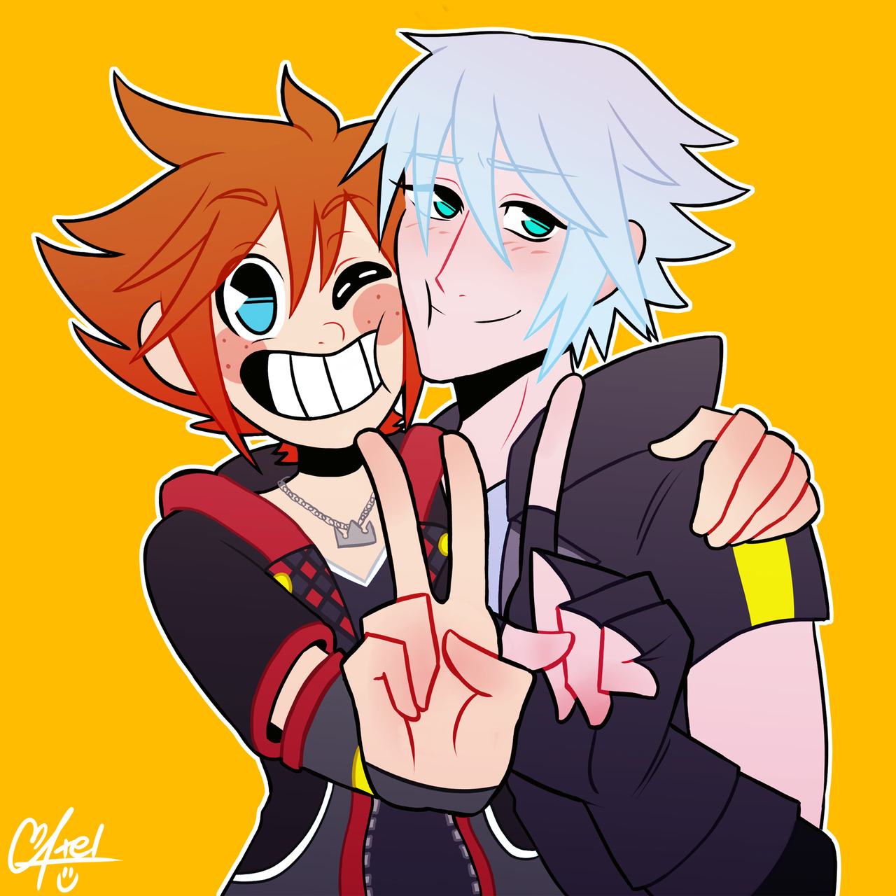 vampiresque:  im late to the hype party but hey, happy kh3