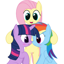 twidashlove:  And sometimes the quietest of ponies helps you say what you never could on your own Source: joeyh3  X3 Fluttershipper FTW~