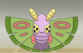 Butterfly/moth Pokemon