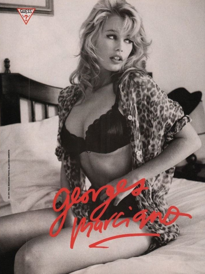 When supermodels ruled the — Claudia Schiffer for Guess (late...
