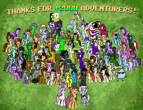 scootalootheadventurer:  They say an image is worth a thousand words right?  Well, I think I let this image speak when I say I’m really grateful about the support that Scootaloo and her friends are getting in this silly adventure she’s been dragged