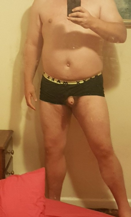 Here is a submission from a follower who is 6′8.”  He has a delicious uncut cock.  His dick gets to 