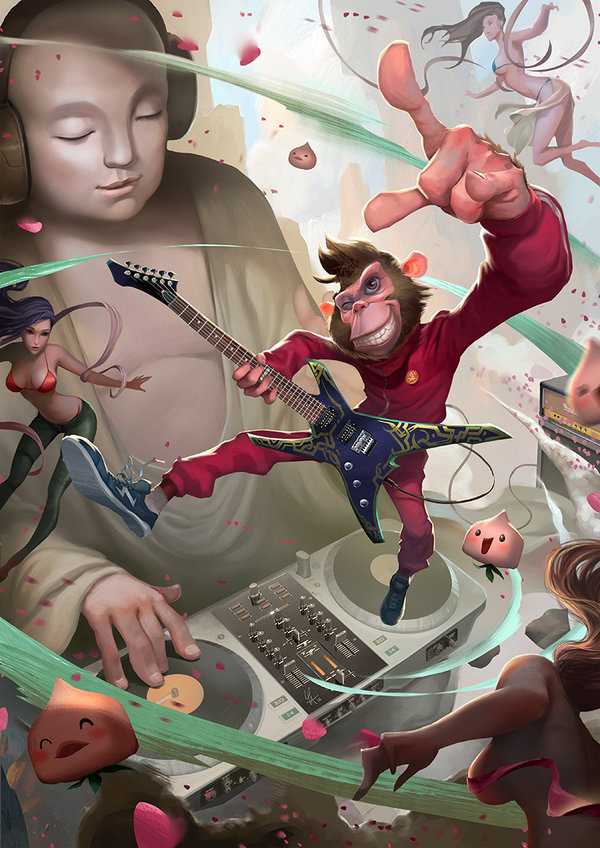 It&rsquo;s year of Monkey 2016 by cloudintrousers 