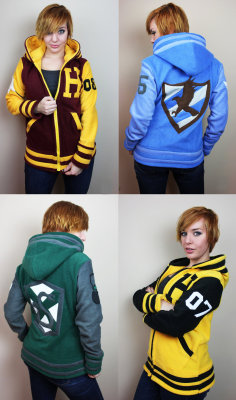 Custom Handmade Harry Potter Letterman Jackets by Lisa-Lou-Who 