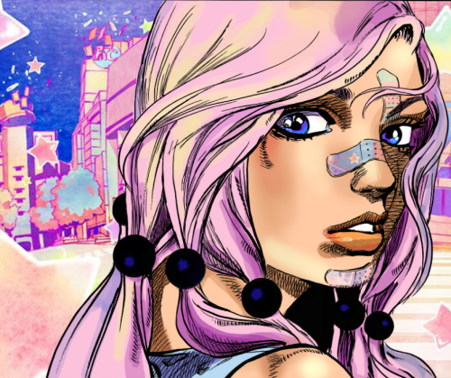 disconnected-limbs-kim:  I couldn’t find any satisfying colored panels of Jojolion, so I made 