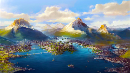 tiffanymarsou: the Legend of Korra Book 4 ep. 11 - Scenery This episode was full with gorgeous lands