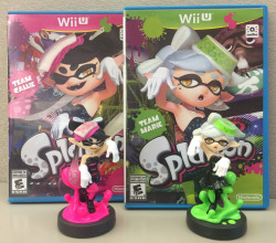 splatoonus:  Pledge your allegiance to Team Callie or Team Marie with this nifty printable alternative box art! UPDATE: Eagle-eyed supporters of Team Marie spotted a huge mistake on the alternate box art we posted earlier. The spine of the boxart was