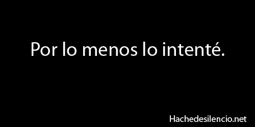 Hache de silencio