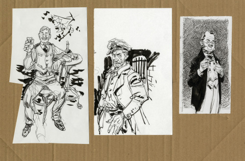 Denis Bodart sketches