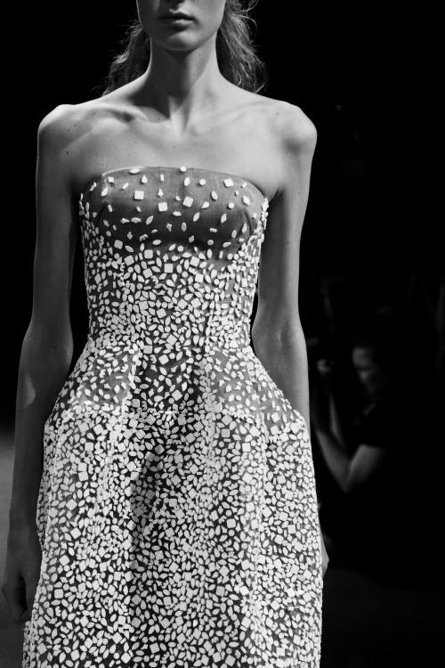 NYFW SPRING 2017 - ZAC POSEN (IN B&amp;W)