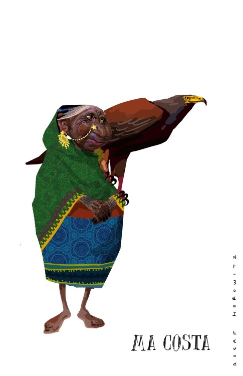 davidesky2: An Indian version of The Golden Compass by Assaf Horowitz, via Character Design Pag