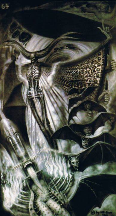 blackpaint20:  Deadstar by H.R.Giger 