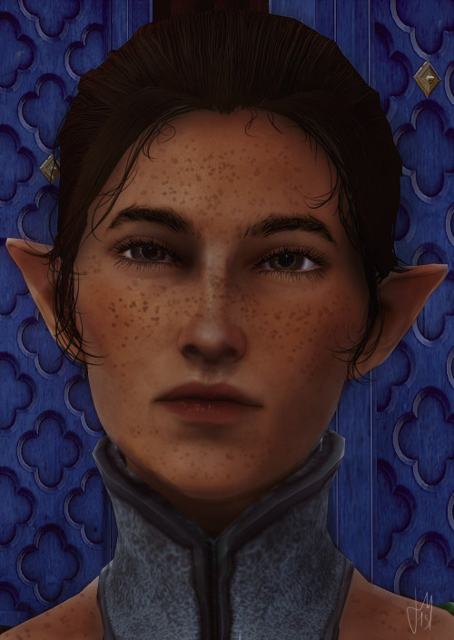 gloriousdownfall:Acording to this source, the first picture is how Briala looks in-game.Yes, that is
