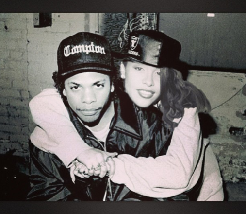 inluvwithrap:  Eazy E × Aaliyah 