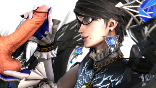 erosuit: Here’s the Bayo picture, the bottom one is transparent! Thanks @juxwolf for the suggestion. Also, fun fact: each of these took nearly 7 minutes to render out for a total of around 20 minutes including the transparency mask renders. Suggest