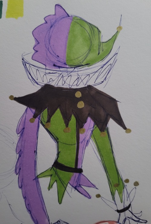 Trying To Figure Out My Own Way Of Drawing This Guy, Not Sure If I Like It But It's Ok For Now