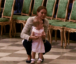 duchessofostergotlands:My favourite moments between Princess Estelle, Princess Madeleine, Prince Car