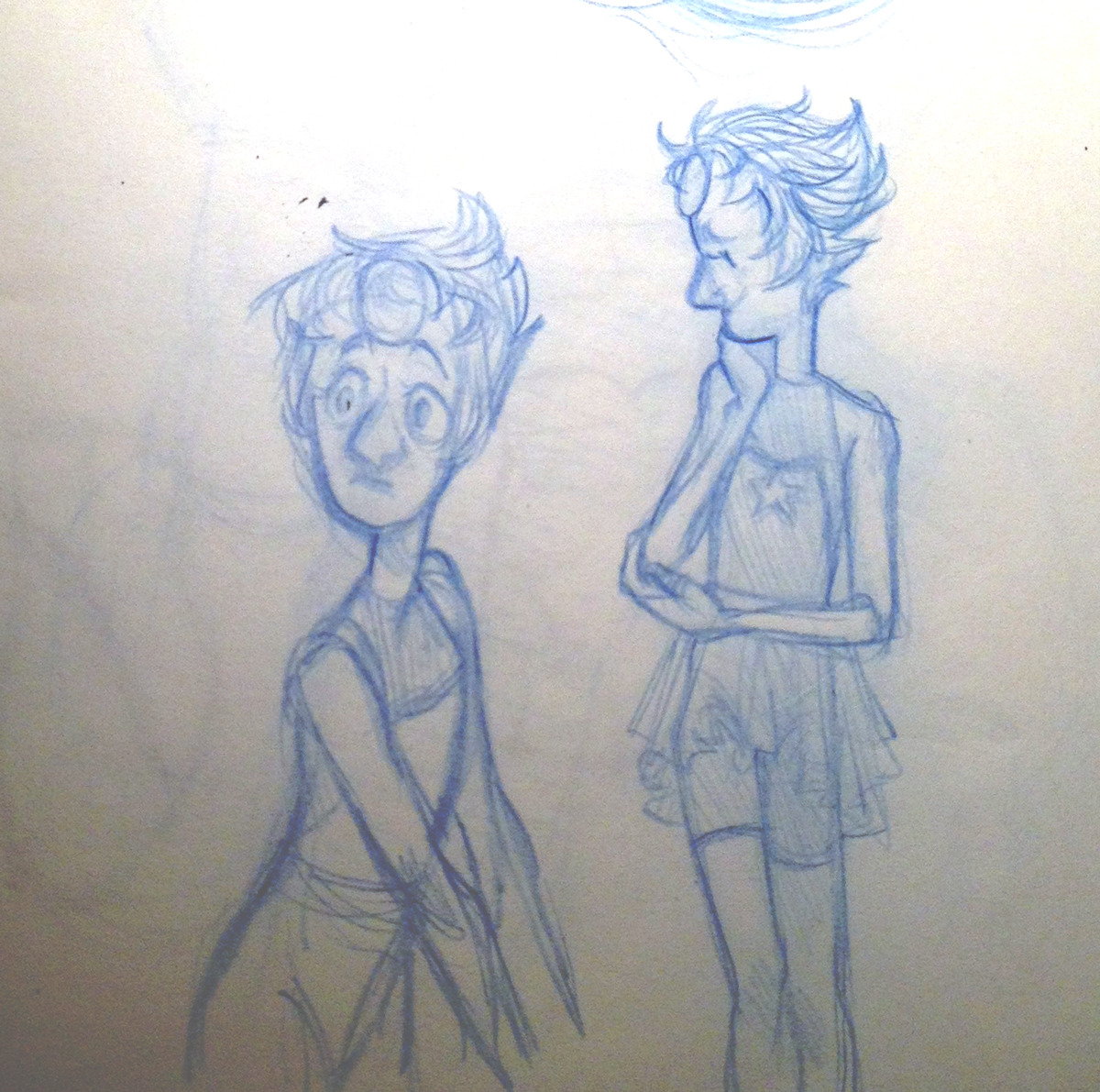 becomeartist:  not good enough to scan: the story of all my sketches forever 