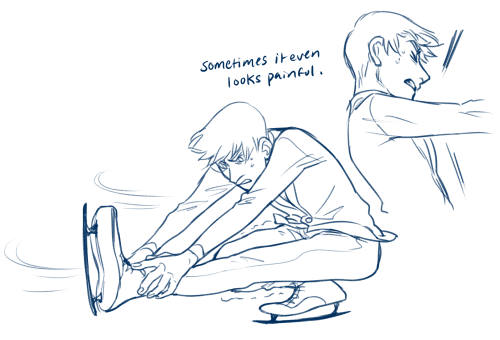 sandflakedraws: skating au so reigen can win best boy now Young Arataka Reigen is a promising compet