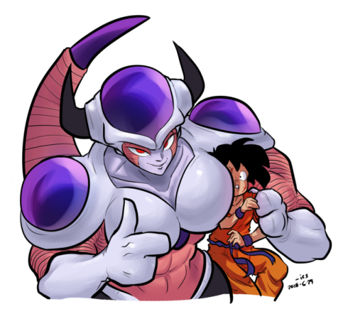 Get you a galactic dictator who can do it all.More Rule 63 Frieza, cuz why not!