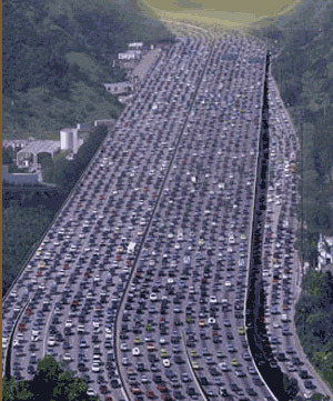 The busiest and widest highway in the world is in Ontario, Canada