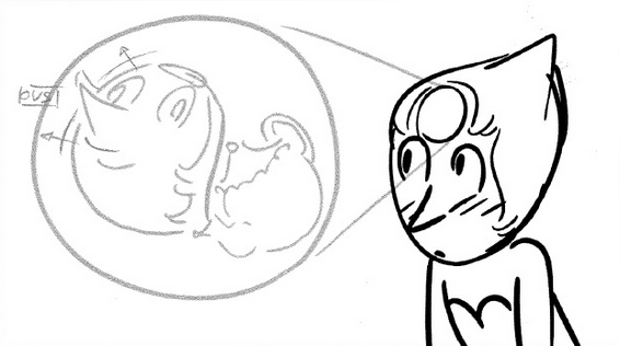 airbenderedacted:   Serious Steven: Storyboards vs. Episode screenshots  For the