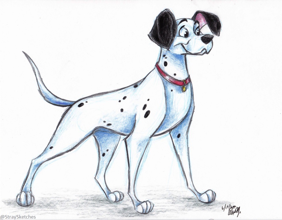 colored pencil sketch comms for a client of their “101 Dalmatians” 🐾 

♡ Website | Store ♡  