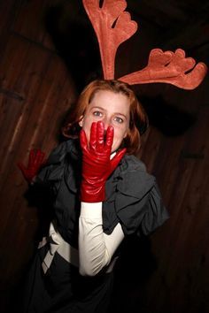 chewiesgirlfriend:Rudolpha the red haired reindeer. #tbt
