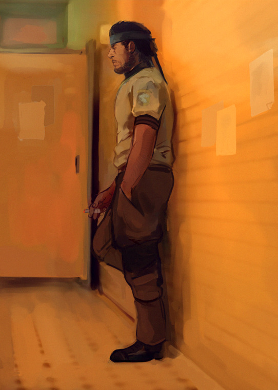 tenniles:  just wanted to do a quick bg paint but it turned into PW bb n kaz