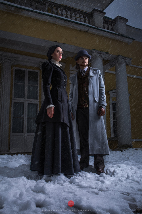 Penny Dreadful cosplay photoshoot. Part I.Characters - Vanessa Ives and Ethan ChandlerModels - Great