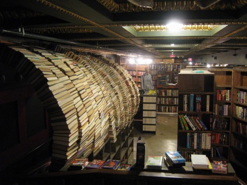 princeboorito:karamazove: The Last Bookstore in Los Angeles The Last Bookstore in Downtown LA is an 