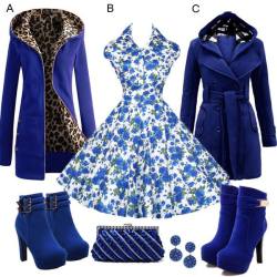 Ideservenewshoesblog:  Ericdress Suede Metal Decoration High-Heel Boots In Royal