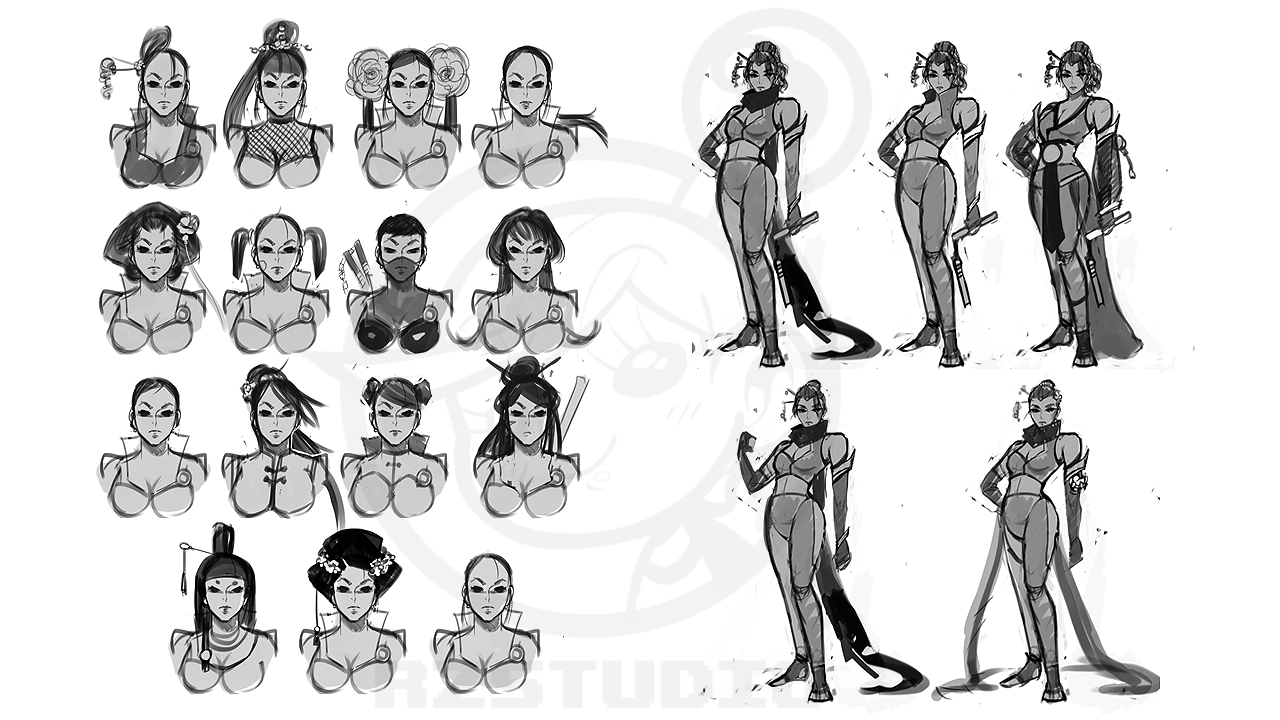 rzstudio:  Here are the Kim Wu Concepts that were shown from the video :) These are