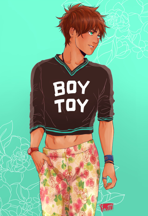 yuki119:  draw eren in crop tops 2k15