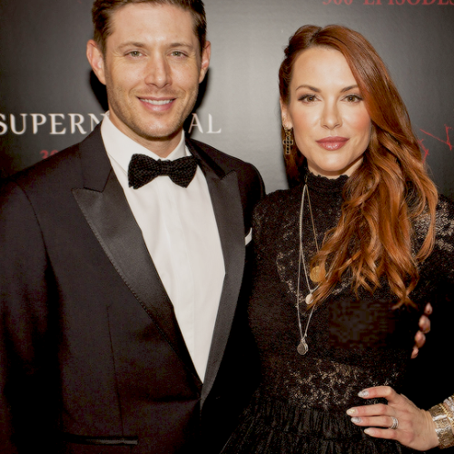 Jensen Ackles and Danneel Ackles attend the ‘Supernatural’ 300th Episode Celebration16 N