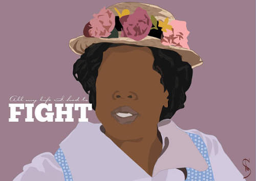 macdadude: fyblackwomenart: The Color Purple by GNODpop source: www.etsy.com/listing/572571281/the-c