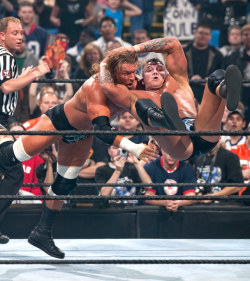 fishbulbsuplex:  Randy Orton vs. Triple H