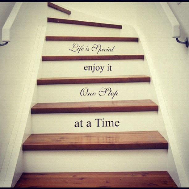 love-this-pic-dot-com:  Life is special, enjoy it one step at a time 