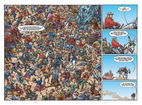 The Shaolin Cowboy by Geof Darrow