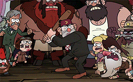 burglethyturts:  This episode started and ended with Grunkle Stan hugs, I’m not