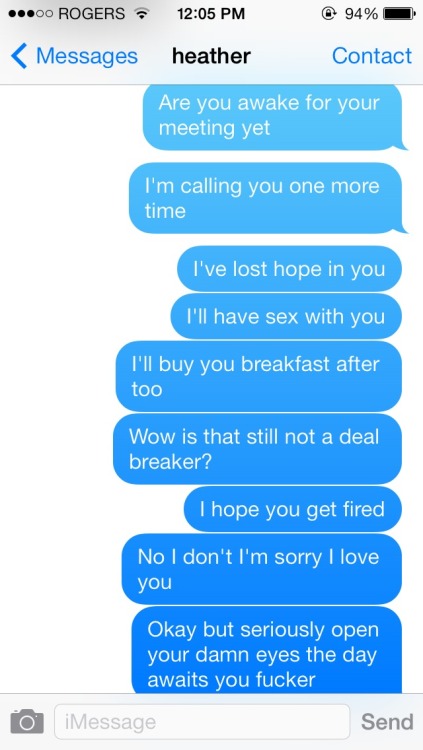thisisnotmyfairytaleendingg:  niggablvd:  The daily routine of trying to wake up my girlfriend in the mornings…  I’m dying. 