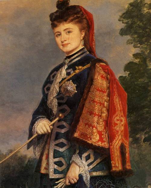 &ldquo;Hortense Schneider in the role of the Grand Duchess of Gerolstein in a jacket of a Hungarian 