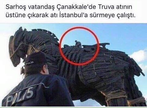 Sarhoş vatandaş...