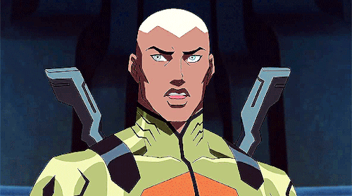 captainpoe:Kaldur’ahm as Aquaman. The Bisexual Leader of the Justice League!
