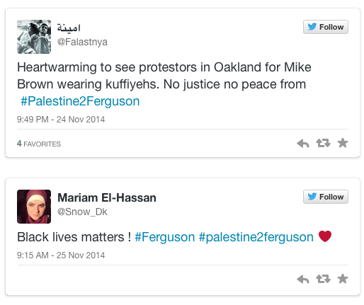 micdotcom:  Read the messages Palestinians are sending to Ferguson via #palestine2ferguson 