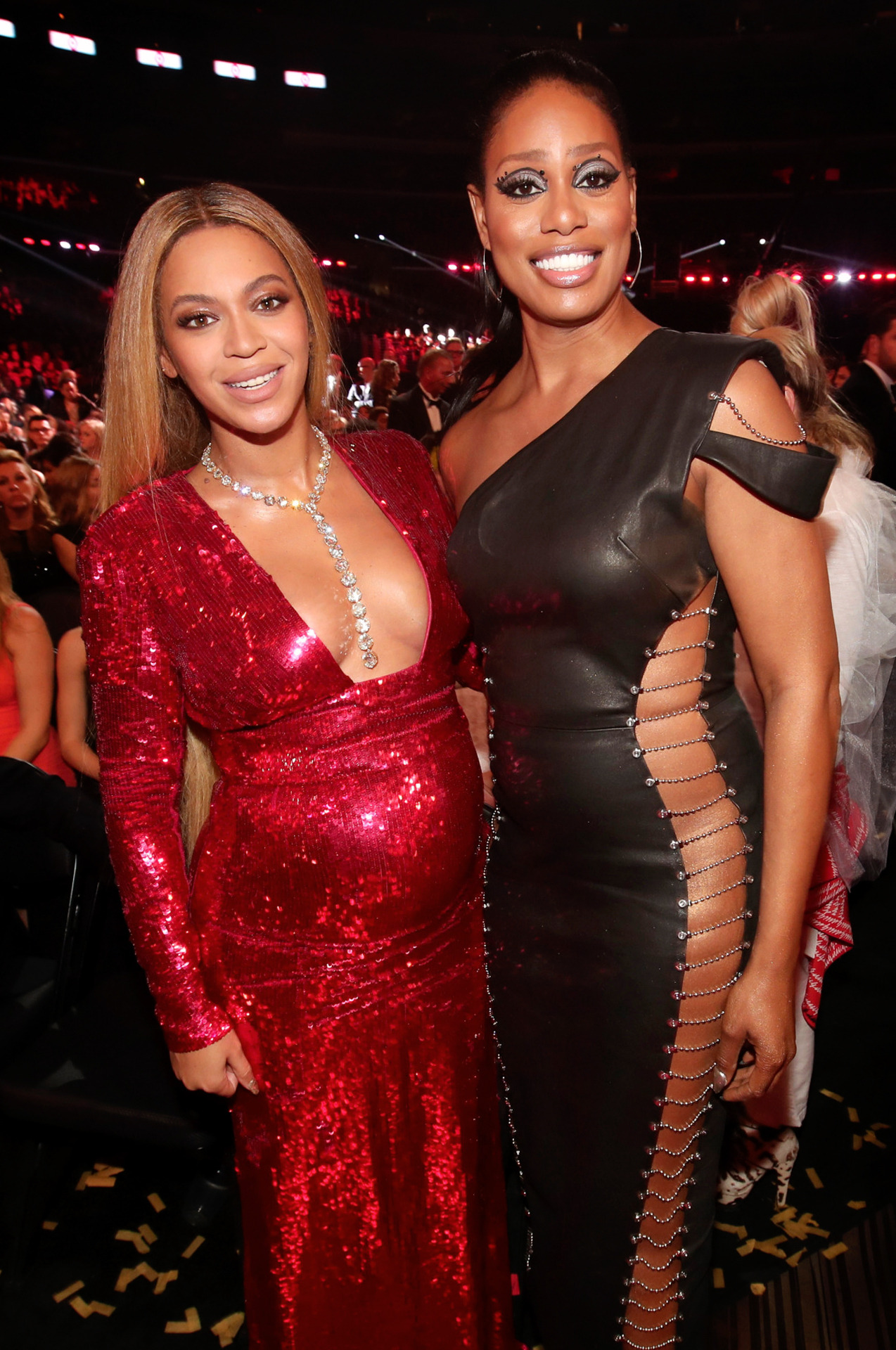 beyhq:Beyoncé &amp; Laverne Cox